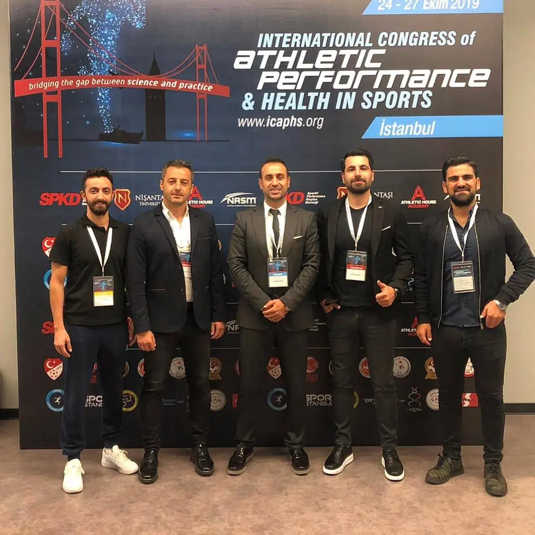 Uluslararası spor kongresinde ekip